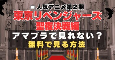 東リベ　東京リベンジャーズ　アマゾン　見れない？　アマプラ　プライムビデオ Amazon Prime Video　2期　シーズン2　U-NEXT ディズニープラス Disney+ VOD　動画配信サービス　動画サイト　無料　サブスク