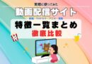 動画配信サイト 比較 一覧 ランキング おすすめ