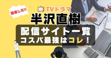 半沢直樹 堺雅人 やられたらやり返す　倍返し　土下座　VOD　動画配信サービス　一覧　まとめ　U-NEXT