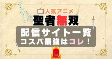 聖者無双　アニメ　VOD　動画配信サービス　動画サイト　無料　サブスク　オススメ　比較　一覧　特徴　U-NEXT　DMM TV Hulu