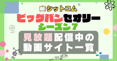 ビッグバンセオリー シーズン7 VOD 動画配信サービス 一覧 どこで見れる