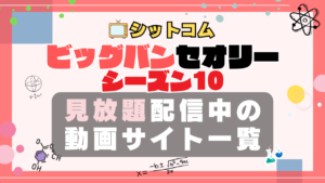 ビッグバンセオリー シーズン10 VOD 動画配信サービス 一覧 どこで見れる