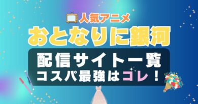 おとなりに銀河　ラブコメ　VOD　比較　一覧　特徴　動画配信サービス　サブスク　無料　おすすめ　フールー　ユーネクスト　アマプラ　DMM　無料