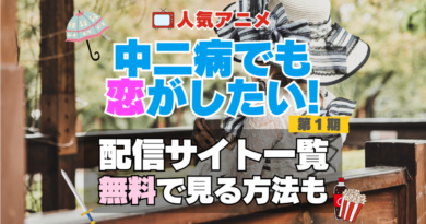 中二病でも恋がしたい！　中二恋　中恋　 第１期　シーズン１　TV　アニメ　テレビ　無印　無料　配信サービス　動画サブスク　VOD　動画配信サイト　どこで見れる？　動画配信サービス　ユーネクスト U-NEXT DMM TV アマプラ　ネトフリ　ABEMA　Hulu　Lemino　dアニメ　おすすめ　コスパ　お得　人気　比較　一覧　まとめ　独占　見れない　ネットフリックス　Netflix　ネトフリ　見れない　見る