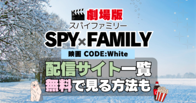 スパイファミリー SPY x FAMILY　映画 code white コード　ホワイト　劇場版　TV　アニメ　テレビ　無印　無料　配信サービス　動画サブスク　VOD　動画配信サイト　どこで見れる？　動画配信サービス　ユーネクスト U-NEXT DMM TV アマプラ　ネトフリ　ABEMA　Hulu　Lemino　dアニメ　おすすめ　コスパ　お得　人気　比較　一覧　まとめ　独占　見れない　ネットフリックス　Netflix　ネトフリ　見れない　見る