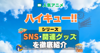ハイキュー!! SNS 動画 公式 YouTube ユーチューブ Twitter ツイッター X　エックス アカウント チャンネル 関連グッズ DVD ブルーレイ Blu-ray フィギュア