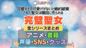 完璧すぎて可愛げがないと婚約破棄された聖女は隣国に売られる 完璧聖女 アニメ 第1期 配信一覧 どこで見れる 動画サブスク VOD 動画配信サービス