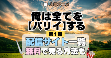 俺は全てを【パリイ】する 第1期 配信サイト一覧 どこで見れる