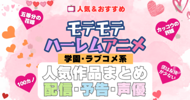 もてもてハーレムアニメ学園・ラブコメ系