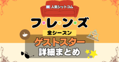 フレンズ 海外ドラマ シットコム ゲストスター 全シーズン カメオ 出演 有名 ビッグ 俳優 女優