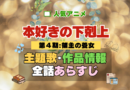 アニメ 本好きの下剋上 領主の養女 第4期 シーズン4 主題歌 作品情報 スタッフ 制作 あらすじ 全話 ネタバレ タイトル