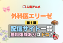 アニメ 外科医エリーゼ どこで見れる 配信一覧 動画配信サービス 動画サブスク 無料 比較 まとめ