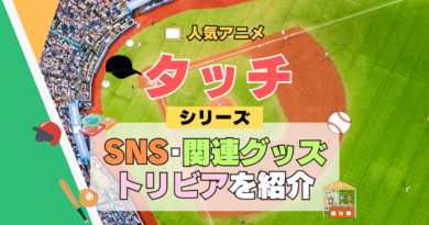 アニメ タッチ あだち充 第1期 TV テレビ シリーズ SNS 公式チャンネル YouTube 動画 関連グッズ DVD BD Blu-ray ブルーレイ トリビア 豆知識