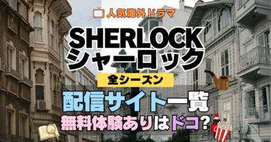 SHERLOCK/シャーロック どこで見れる 配信 一覧 動画サブスク 無料 比較 特徴