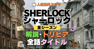 SHERLOCK/シャーロック 全話あらすじ タイトル ネタバレ 解説 トリビア 制作情報 豆知識 考察 感想
