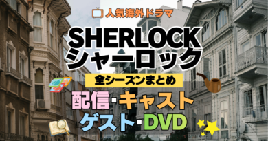 SHERLOCK/シャーロック 全シーズン 全シリーズ 配信 キャスト ゲスト DVD まとめ
