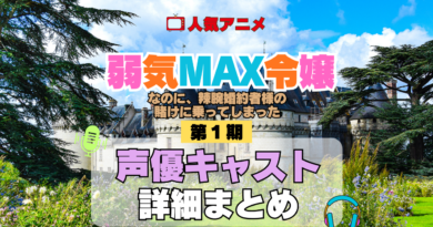 アニメ 弱気MAX令嬢なのに、辣腕婚約者様の賭けに乗ってしまった 声優