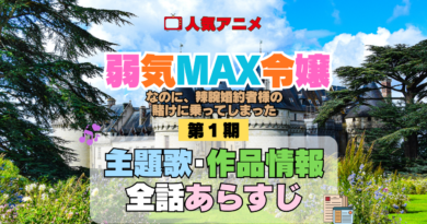 アニメ 弱気MAX令嬢なのに、辣腕婚約者様の賭けに乗ってしまった 主題歌 全話あらすじ 制作スタッフ