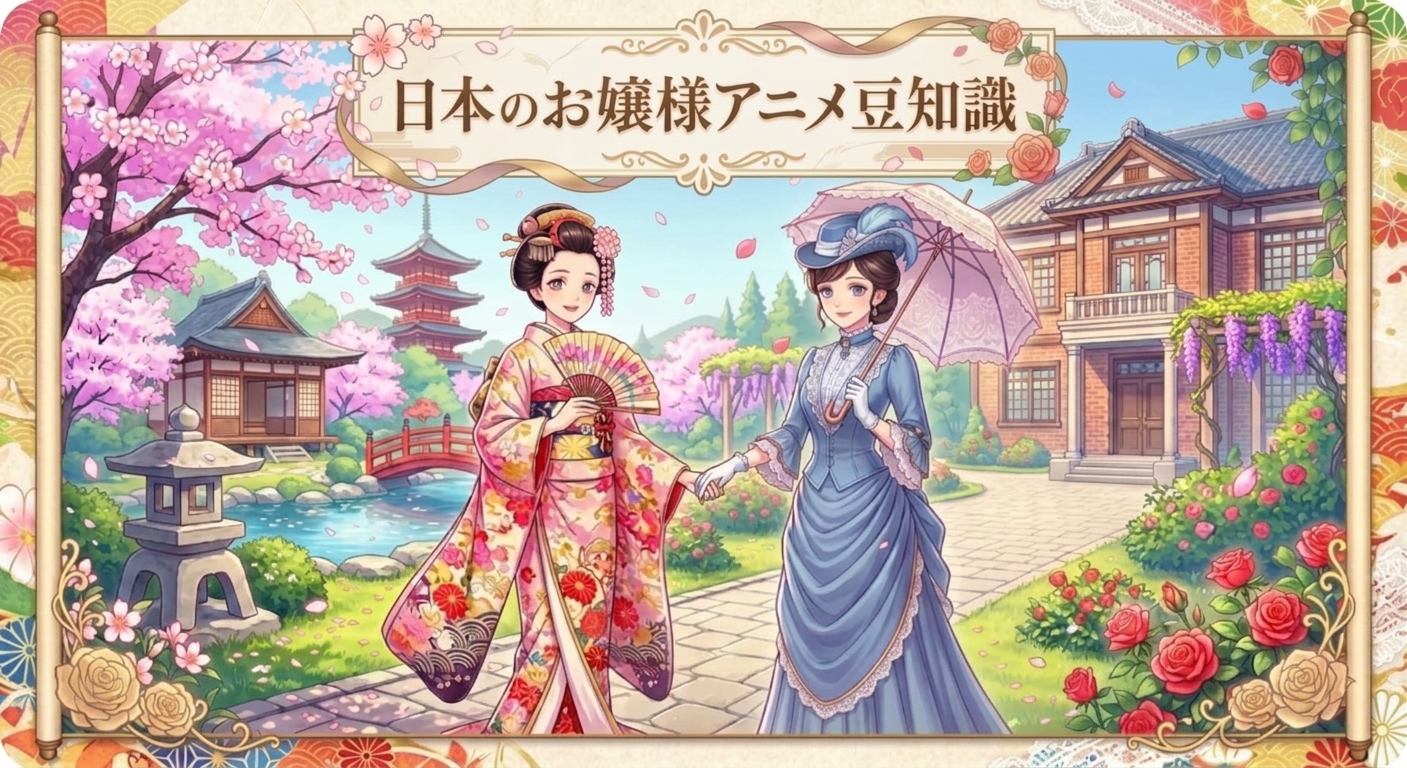 日本のお嬢様アニメ豆知識